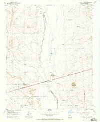 La Mesita Negra 1954 topographic map thumbnail