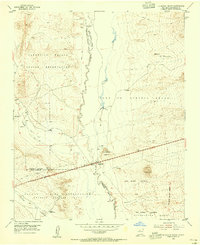 La Mesita Negra 1954 topographic map thumbnail