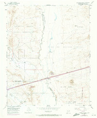 La Mesita Negra 1954 topographic map thumbnail
