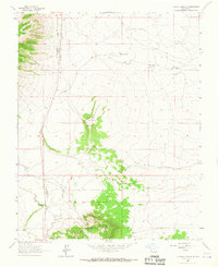 La Segita Peaks 1963 topographic map thumbnail