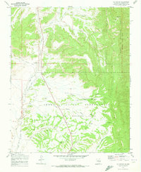 La Ventana 1970 topographic map thumbnail