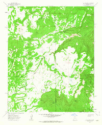 Laguna Seca 1961 topographic map thumbnail