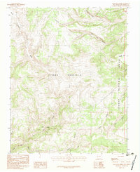 Lagunitas Creek 1983 topographic map thumbnail