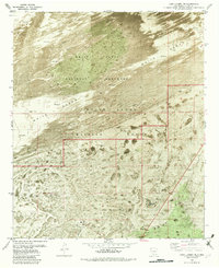 Lake Lucero NE 1982 topographic map thumbnail