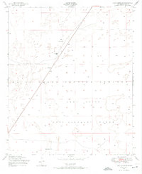 Lake Lucero SE 1948 topographic map thumbnail