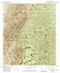 Lake Lucero SE 1982 topographic map thumbnail