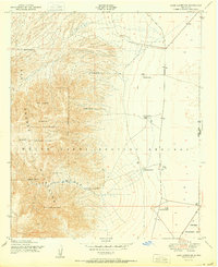 Lake Lucero SW topographic map thumbnail