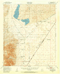 Lake Lucero 1947 topographic map preview