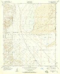 Lake Lucero 1948 topographic map thumbnail