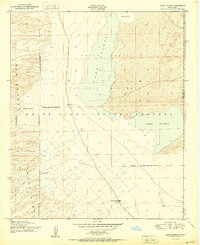Lake Lucero 1950 topographic map thumbnail