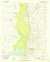 Lake Mc Millan North 1955 topographic map thumbnail