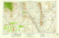 Las Cruces 1958 topographic map thumbnail