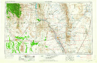 Las Cruces 1955 topographic map thumbnail