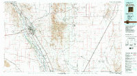 Las Cruces 1982 topographic map thumbnail