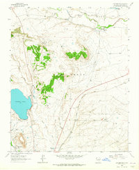 Las Vegas NW 1963 topographic map thumbnail