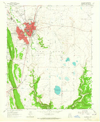 Las Vegas 1963 topographic map thumbnail