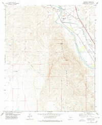 Leasburg 1978 topographic map thumbnail