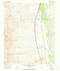 Lemitar 1959 topographic map thumbnail