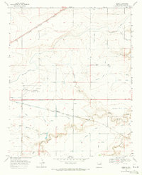 Lesbia 1968 topographic map thumbnail