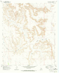 Lewis Canyon 1969 topographic map preview