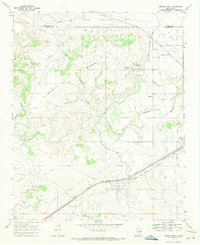 Liberty Mesa 1967 topographic map thumbnail