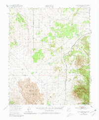 Little Black Peak 1950 topographic map thumbnail
