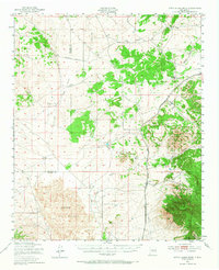 Little Black Peak 1950 topographic map thumbnail