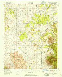 Little Black Peak 1950 topographic map thumbnail