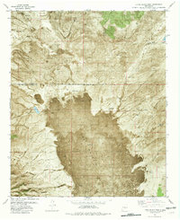 Little Black Peak 1981 topographic map thumbnail