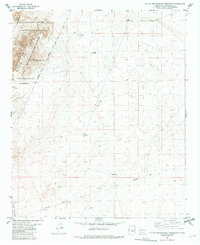 Little San Pascual Mountain 1982 topographic map thumbnail