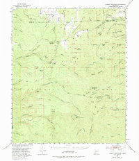 Lookout Mountain 1949 topographic map thumbnail