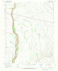 Los Cordovas 1964 topographic map thumbnail