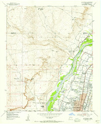 Los Griegos 1954 topographic map thumbnail