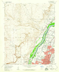 Los Griegos 1960 topographic map thumbnail