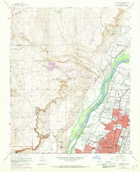 Los Griegos 1960 topographic map thumbnail
