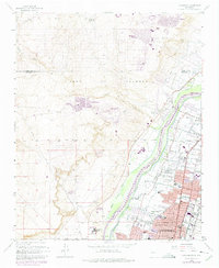 Los Griegos 1960 topographic map thumbnail