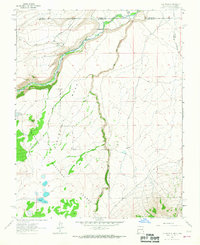 Los Pinos 1963 topographic map thumbnail