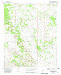 Lovelace Mesa 1982 topographic map thumbnail