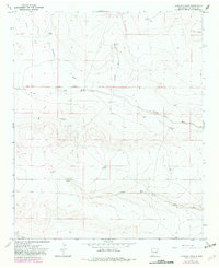 Lovelady Draw 1967 topographic map thumbnail