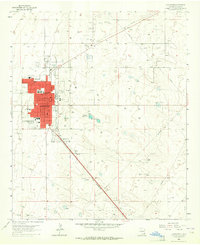 Lovington 1962 topographic map thumbnail
