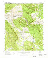 Lumberton 1955 topographic map thumbnail