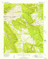 Lumberton 1955 topographic map thumbnail