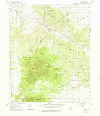 Madrid 1961 topographic map thumbnail
