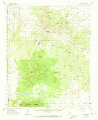 Madrid 1961 topographic map thumbnail