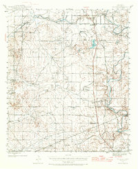 Malaga 1945 topographic map thumbnail