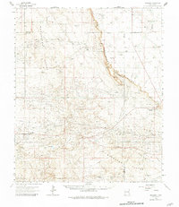 Maljamar 1963 topographic map thumbnail