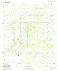 Malone Draw 1981 topographic map thumbnail