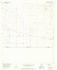 Malpais Hill 1965 topographic map thumbnail