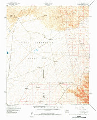 Malpais Well 1948 topographic map thumbnail