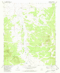 Mangas 1981 topographic map thumbnail